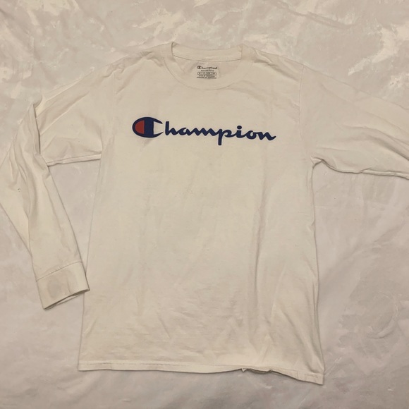 White Champion Shirt - Picture 1 of 1